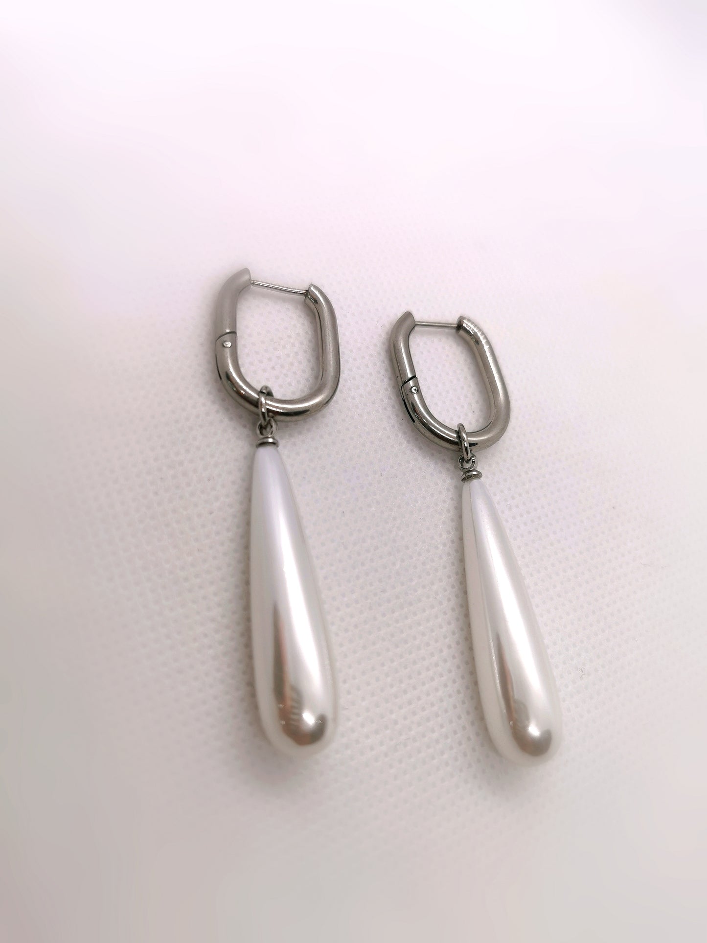 Argolas Lágrima de Pérola