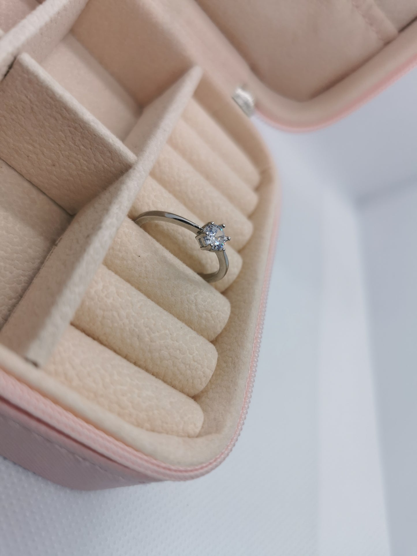 Alux Round Stone Solitaire