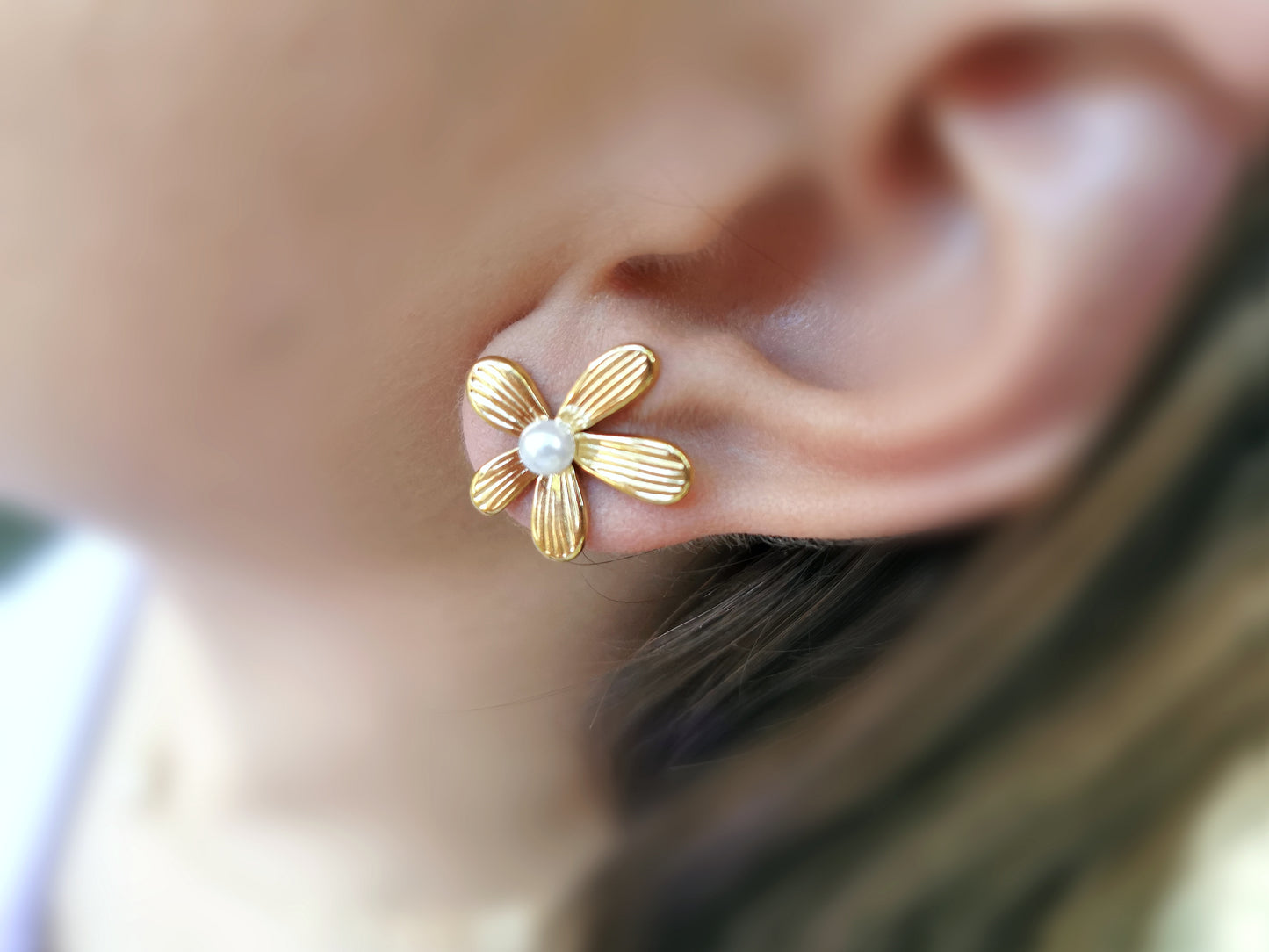 Colar e brincos Floralis