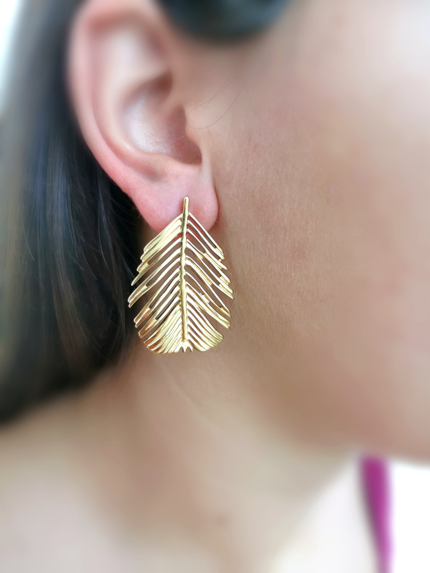 Palm Tree Earrings