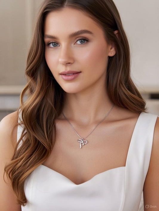 Bow Necklace