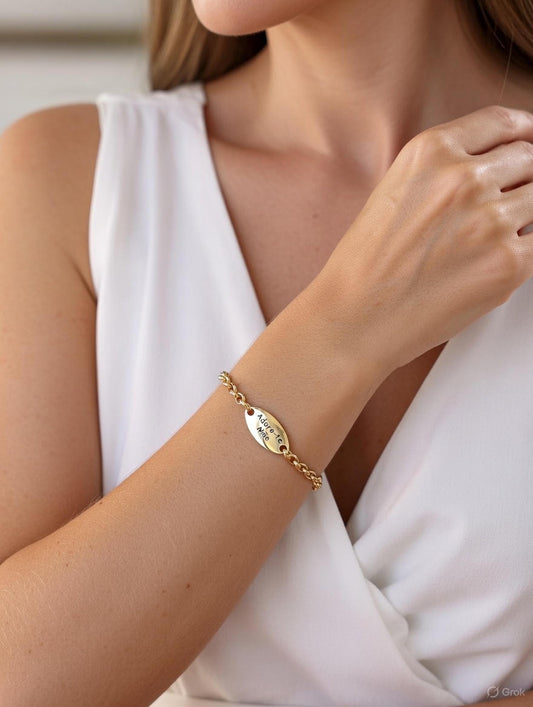 Pulseira Adoro te Mãe